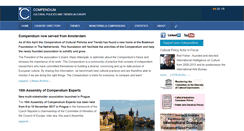 Desktop Screenshot of culturalpolicies.net