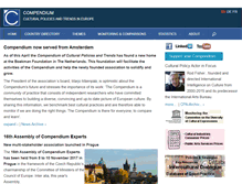 Tablet Screenshot of culturalpolicies.net